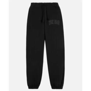 The BAR Varsity Jogger Sweatpants Women's Black Size Small